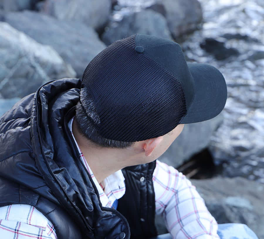 INIVI A FRAME WITH SEAMLESS MESH - SNAPBACK