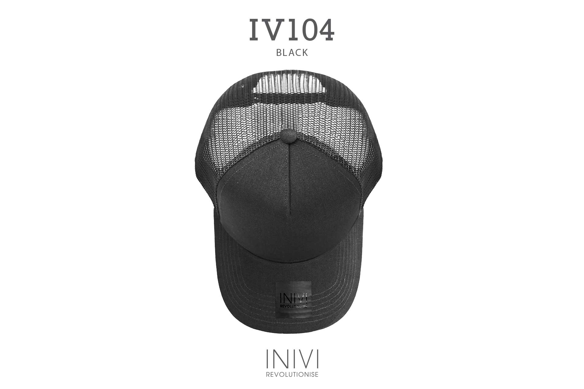 INIVI A FRAME WITH SEAMLESS MESH - SNAPBACK
