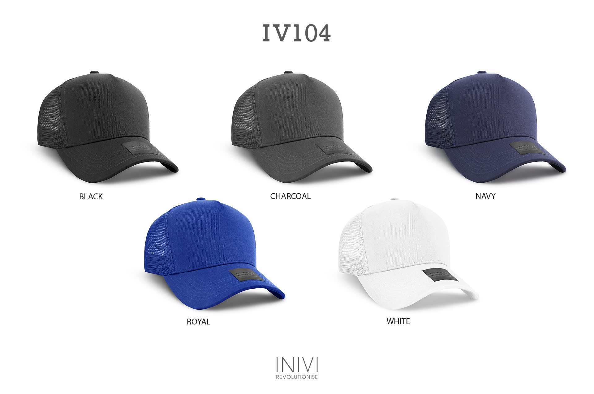 INIVI A FRAME WITH SEAMLESS MESH - SNAPBACK