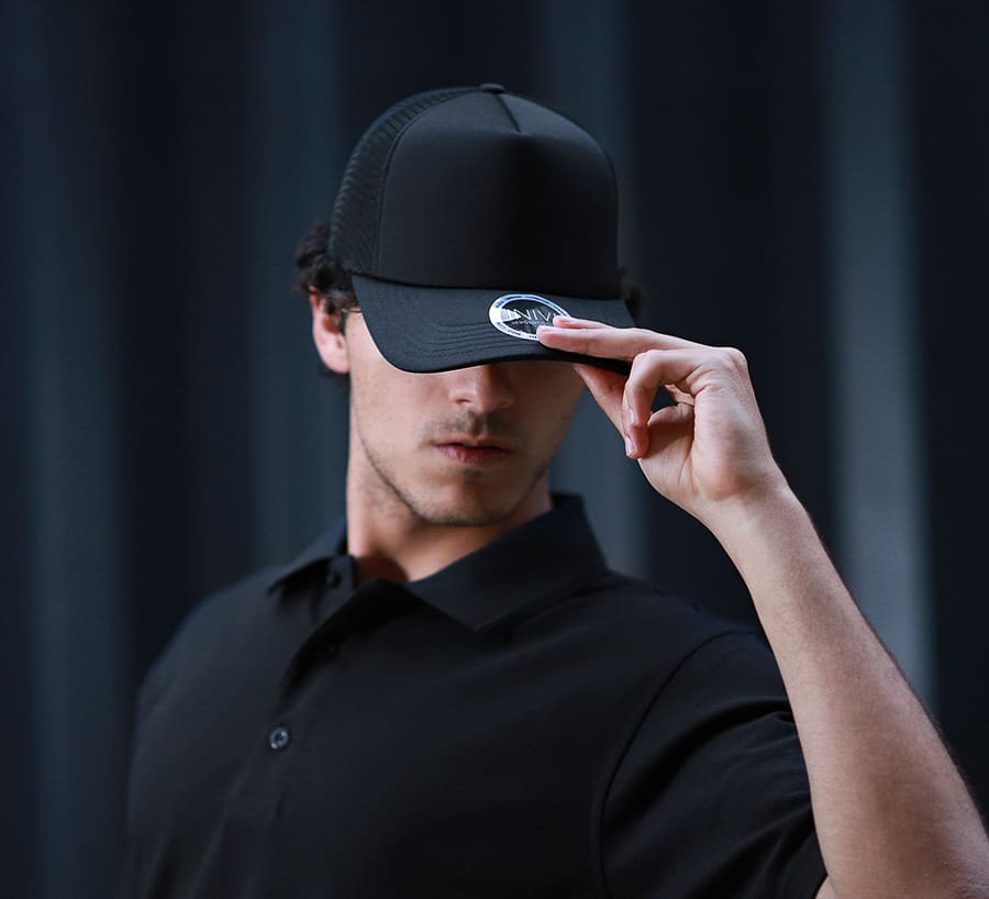 INIVI CLASSIC TRUCKER WITH SEAMLESS MESH - SNAPBACK