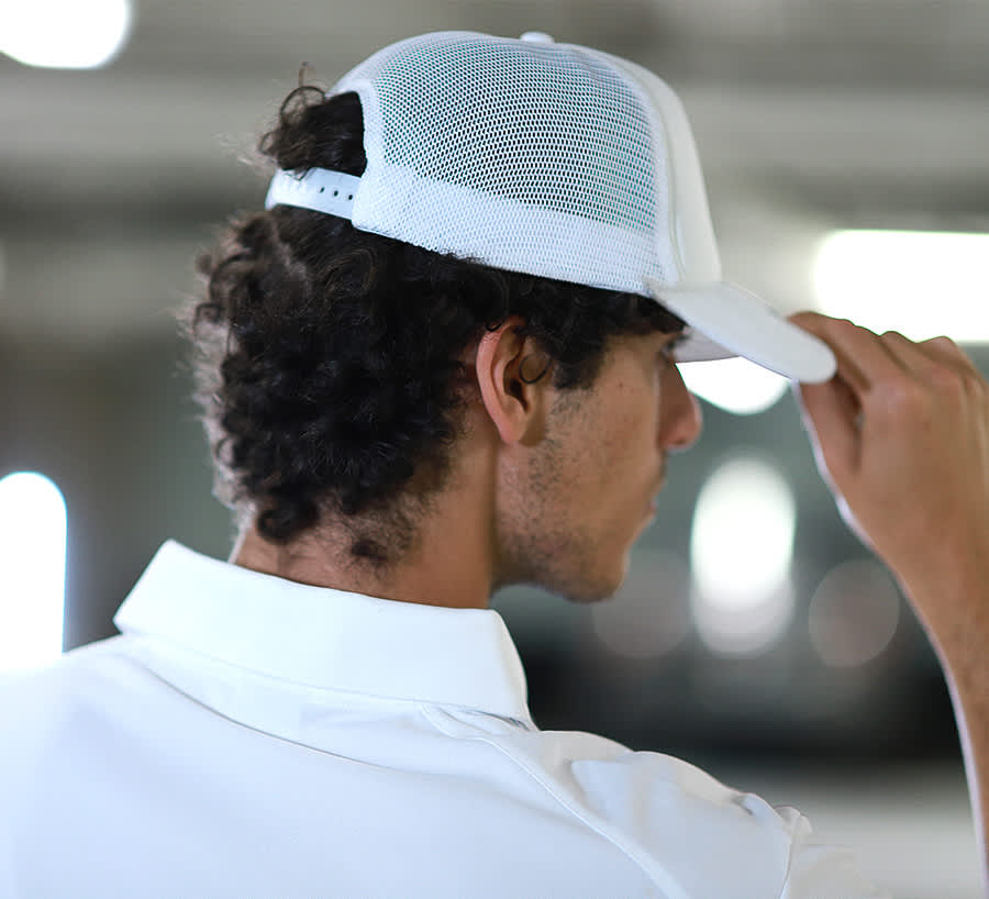INIVI CLASSIC TRUCKER WITH SEAMLESS MESH - SNAPBACK