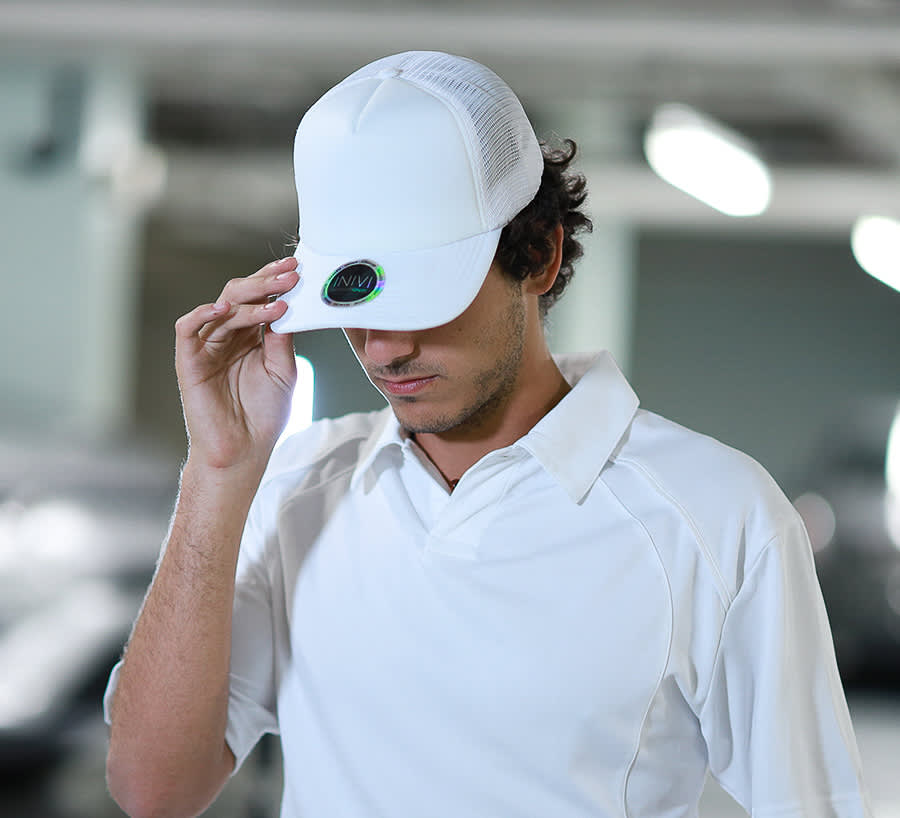 INIVI CLASSIC TRUCKER WITH SEAMLESS MESH - SNAPBACK