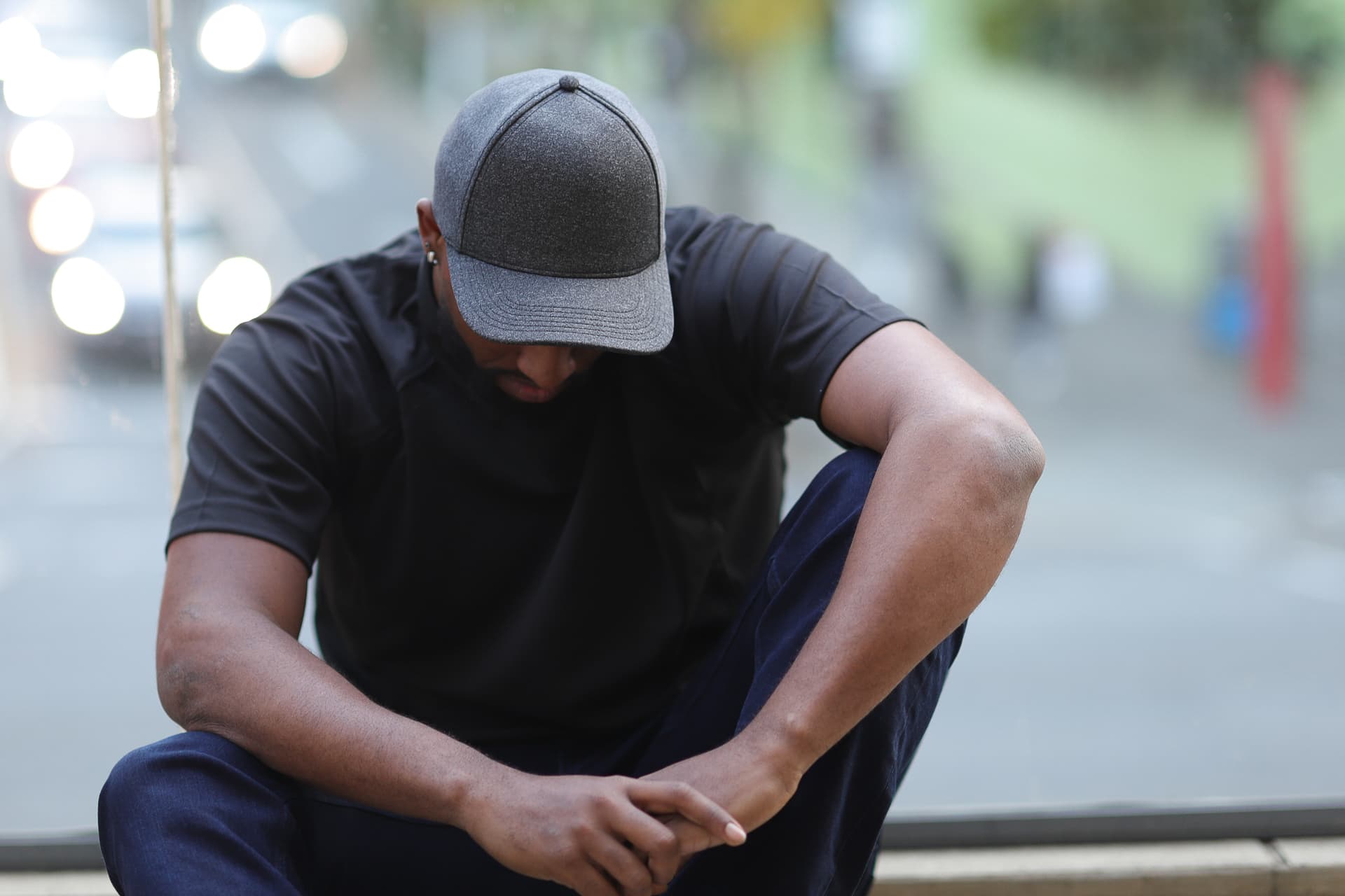 INIVI SEAMLESS 2 PANEL POLYESTER - SNAPBACK