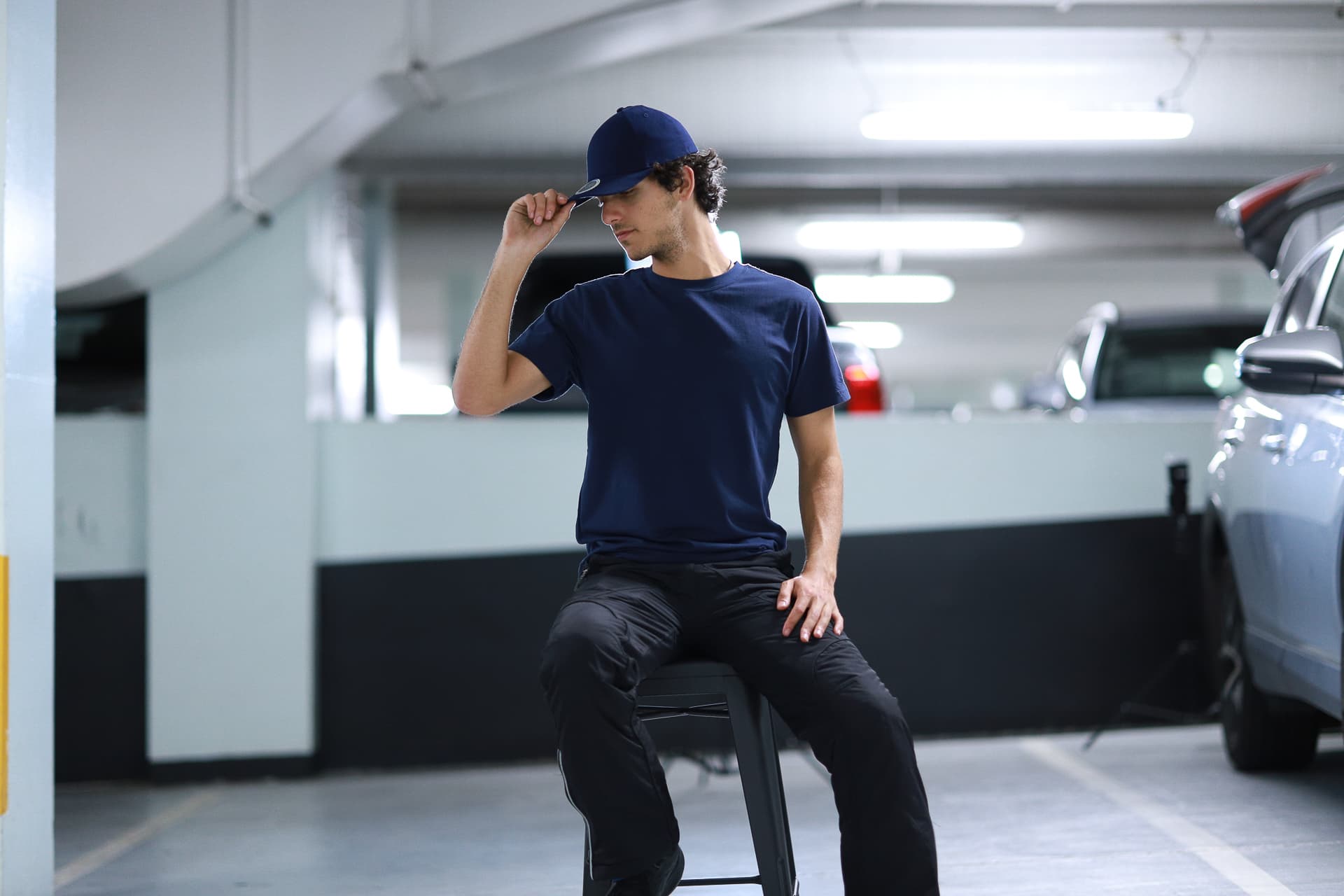 INIVI SEAMLESS FRONT PANEL COTTON SPANDEX - FITTED