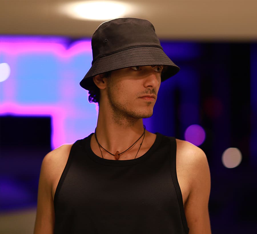 INIVI COTTON SPANDEX BUCKET HAT