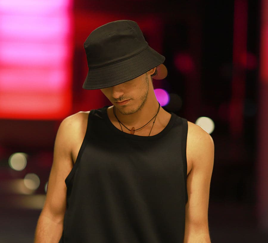 INIVI COTTON SPANDEX BUCKET HAT