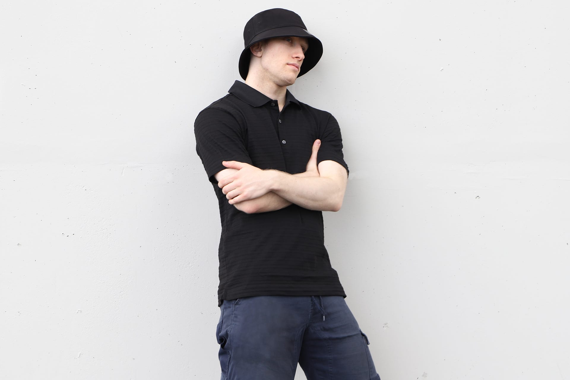 INIVI COTTON SPANDEX BUCKET HAT