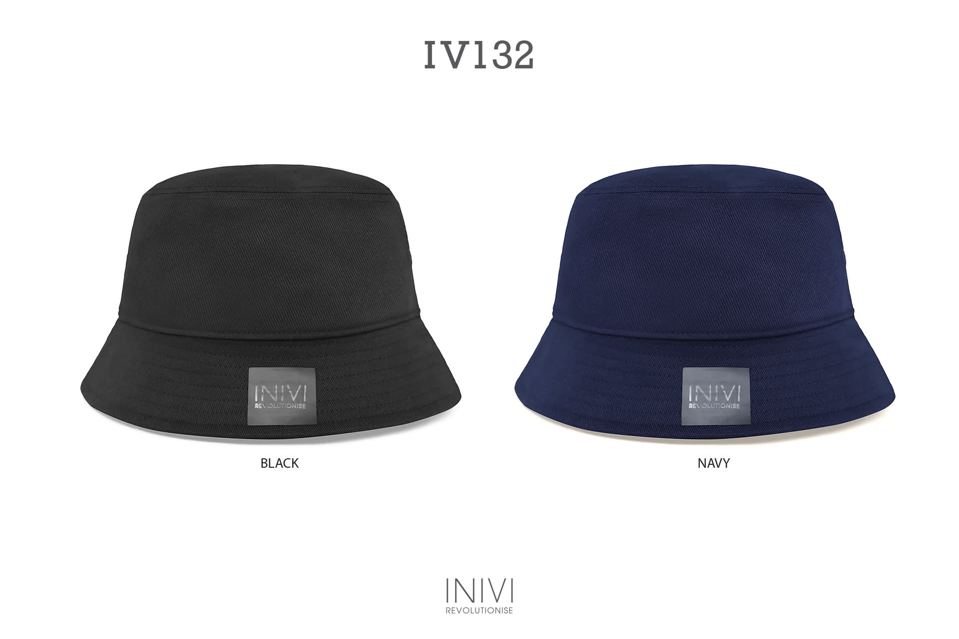 INIVI COTTON SPANDEX BUCKET HAT