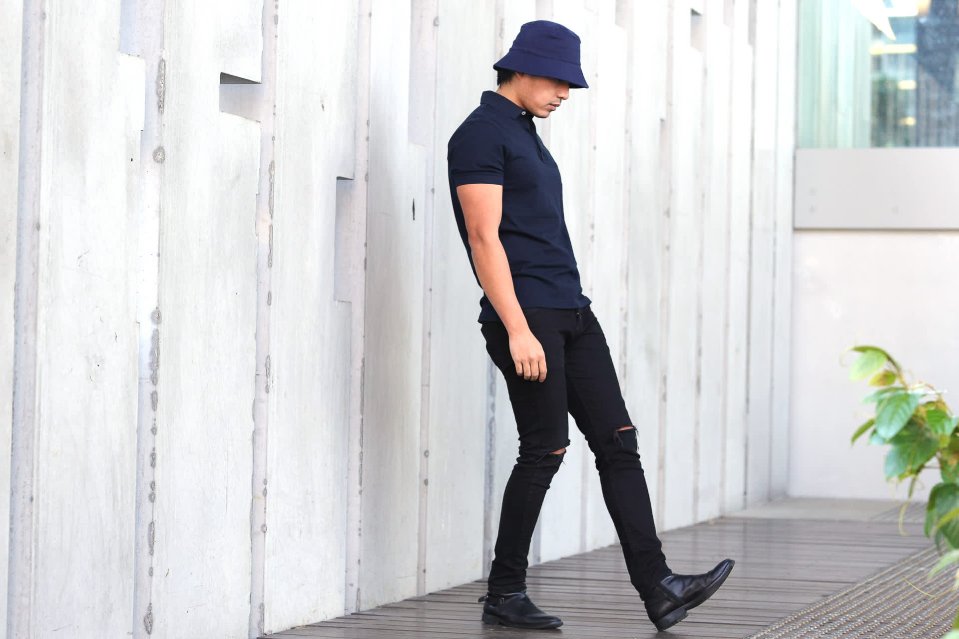 INIVI COTTON SPANDEX BUCKET HAT