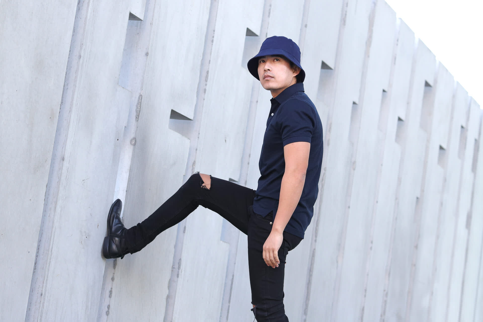 INIVI COTTON SPANDEX BUCKET HAT