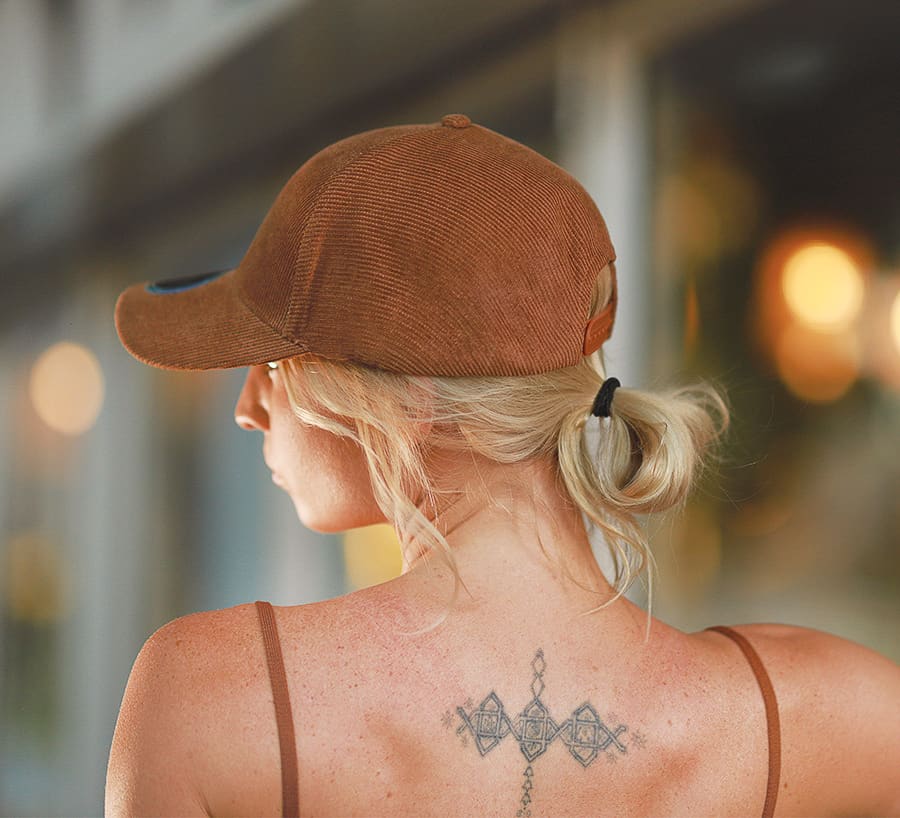 INIVI SEAMLESS 2 PANEL CORDUROY - SNAPBACK