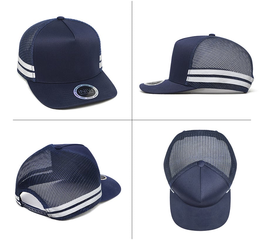 INIVI SEAMLESS SIDE AND BACK PANEL POLYCOTTON/MESH - SNAPBACK