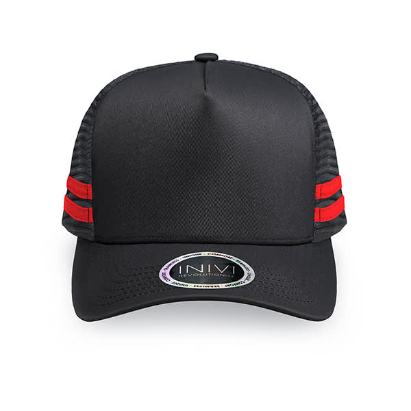 INIVI SEAMLESS SIDE AND BACK PANEL POLYCOTTON/MESH - SNAPBACK