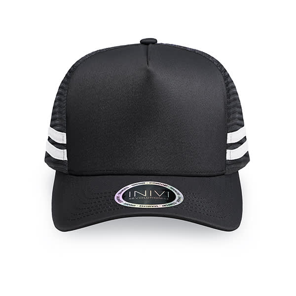 INIVI SEAMLESS SIDE AND BACK PANEL POLYCOTTON/MESH - SNAPBACK