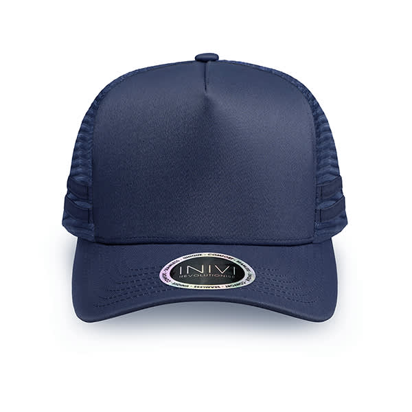 INIVI SEAMLESS SIDE AND BACK PANEL POLYCOTTON/MESH - SNAPBACK