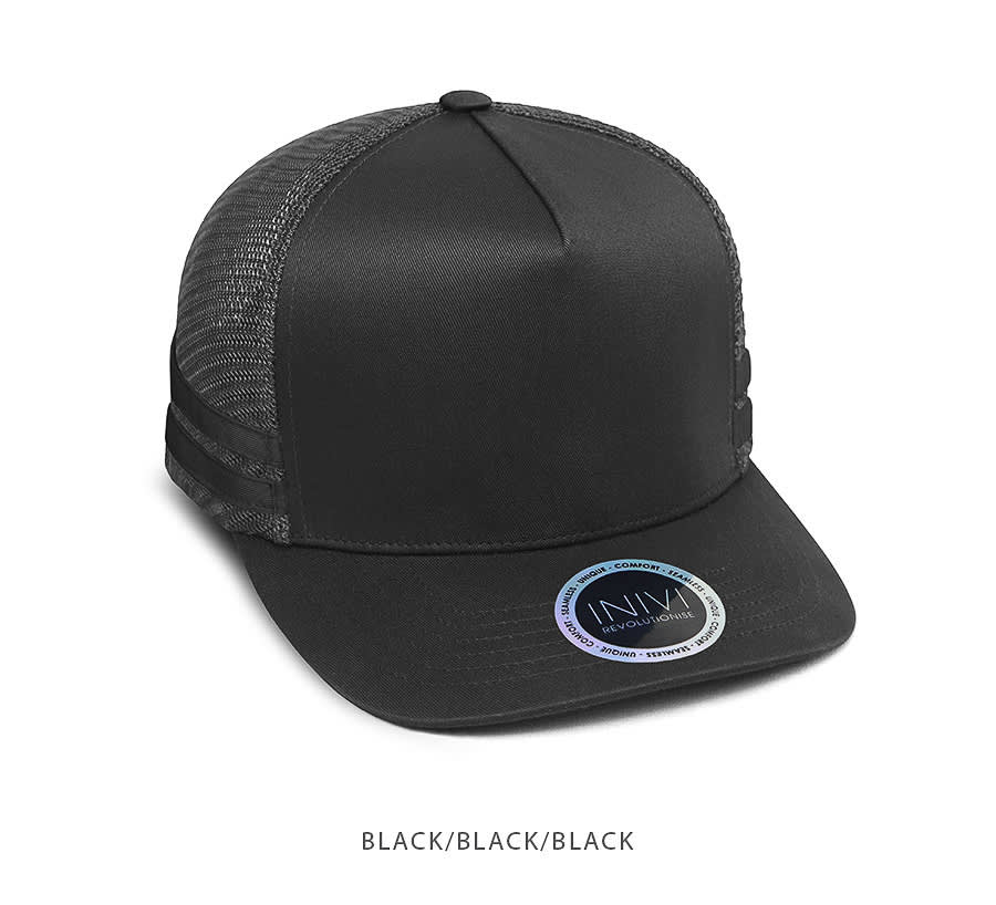INIVI SEAMLESS SIDE AND BACK PANEL POLYCOTTON/MESH - SNAPBACK