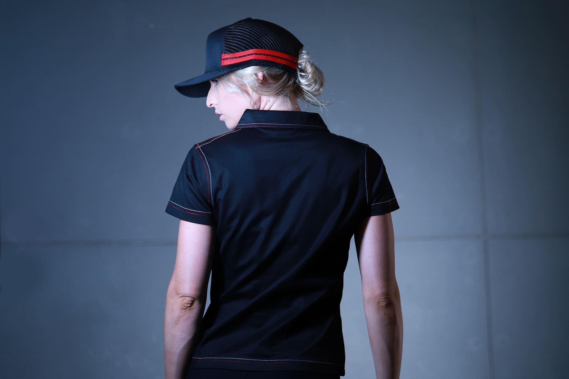 INIVI SEAMLESS SIDE AND BACK PANEL POLYCOTTON/MESH - SNAPBACK