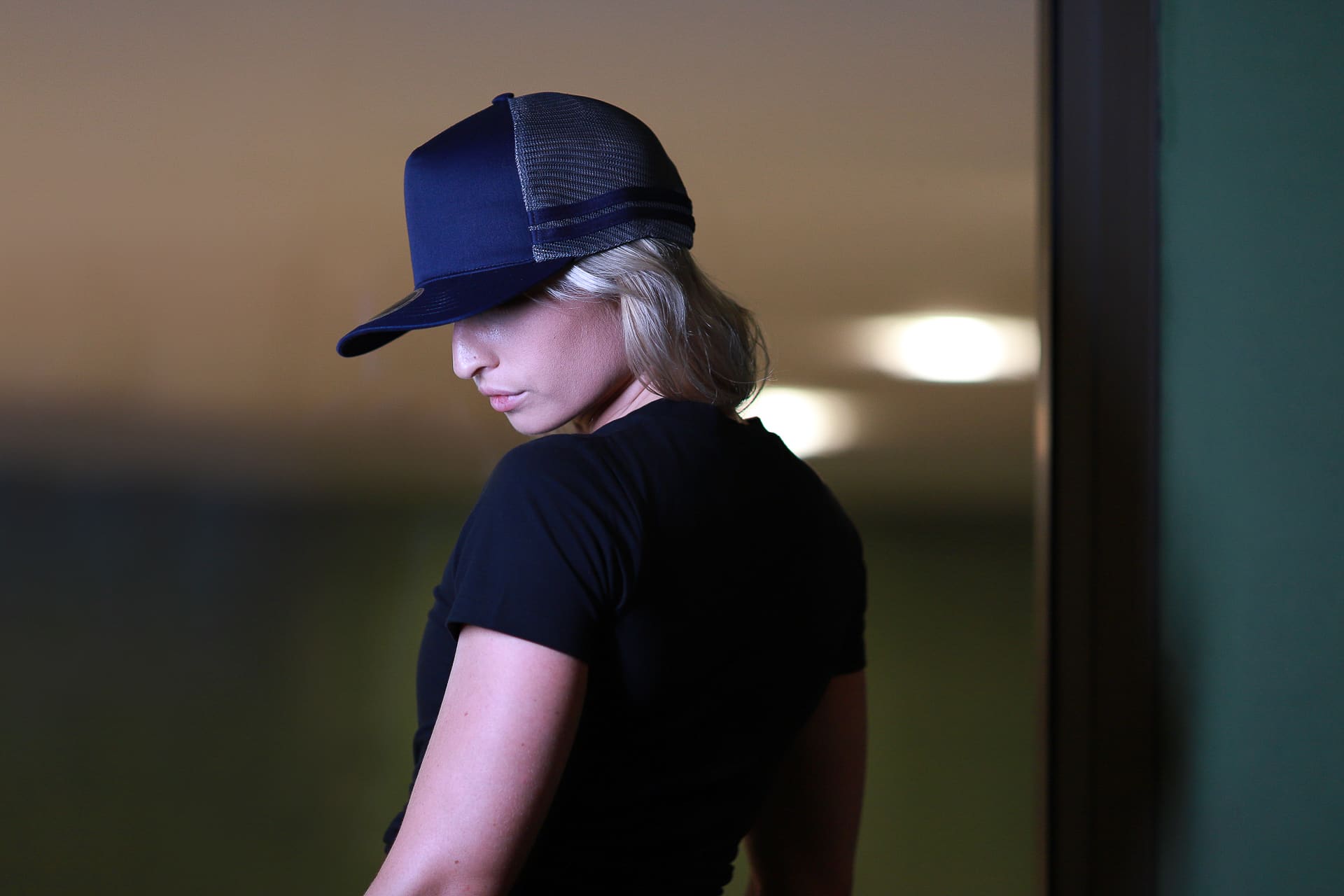 INIVI SEAMLESS SIDE AND BACK PANEL POLYCOTTON/MESH - SNAPBACK