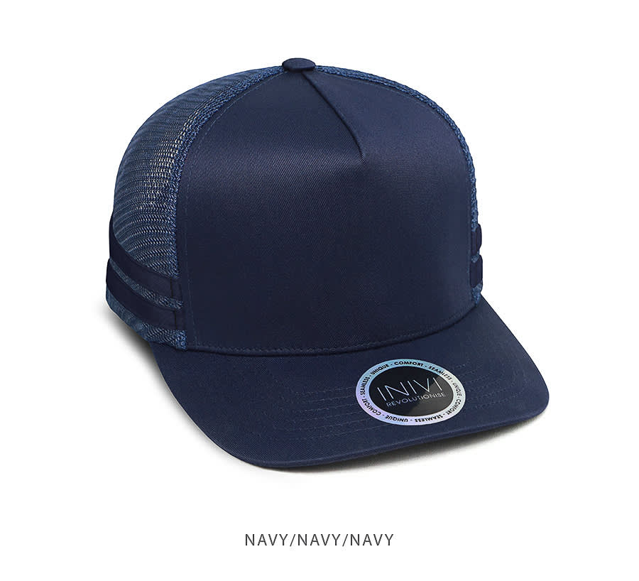 INIVI SEAMLESS SIDE AND BACK PANEL POLYCOTTON/MESH - SNAPBACK