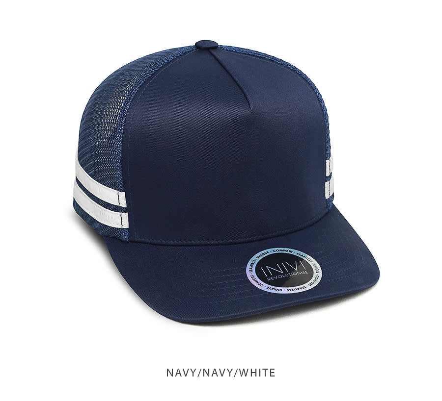 INIVI SEAMLESS SIDE AND BACK PANEL POLYCOTTON/MESH - SNAPBACK