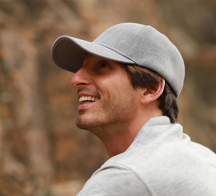 INIVI SEAMLESS 2 PANEL WOOL ACRYLIC- SELF-SNAPBACK