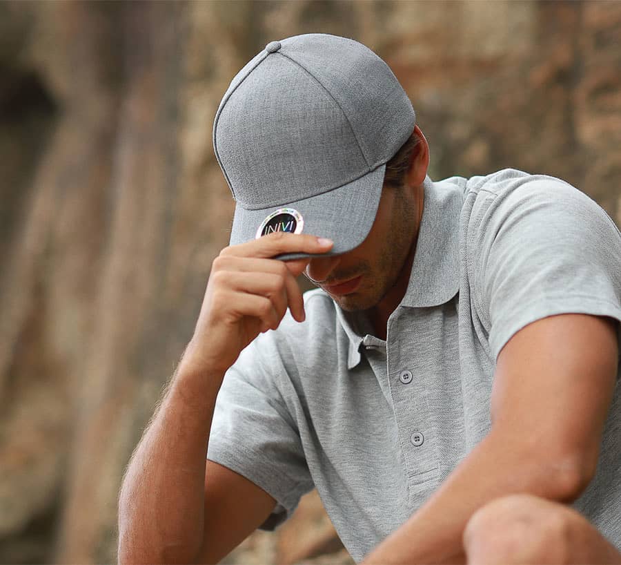 INIVI SEAMLESS 2 PANEL WOOL ACRYLIC- SELF-SNAPBACK
