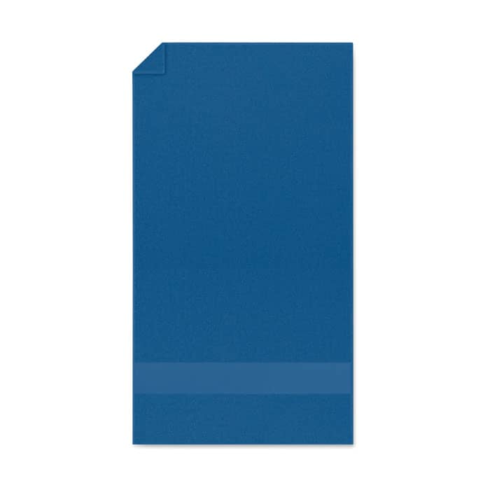 A blue promotional product named "Serry" with a simple design and a logo at the top.