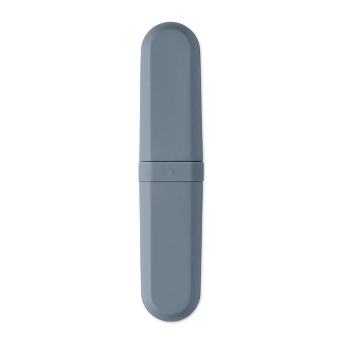 A grey promotional product named "Biteful" with a sleek, modern design and a logo on it.