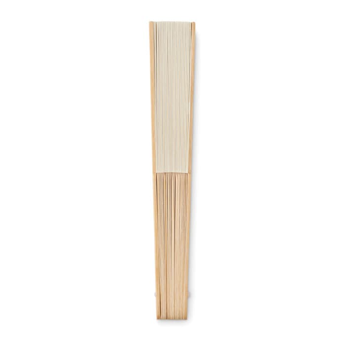 A stack of thin, white paper sheets secured with wooden clips, featuring a minimalist design.