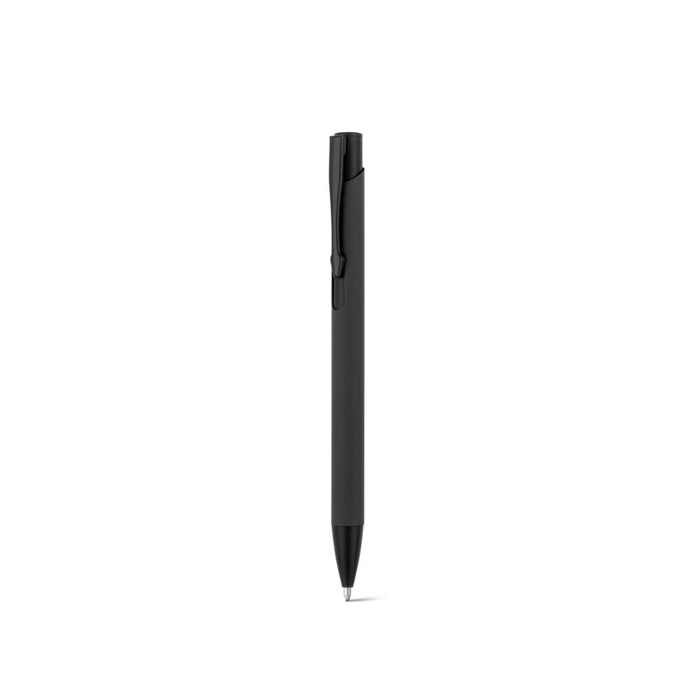Clint – Recycled aluminium (100% rAL) ballpoint pen with rubber finish