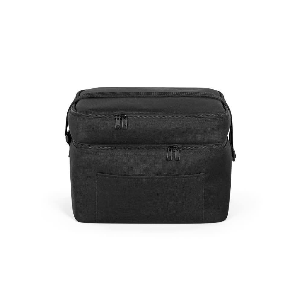 Cancun Large – Thermal bag in 600D, recycled polyester, with adjustable webbing strap 14 L