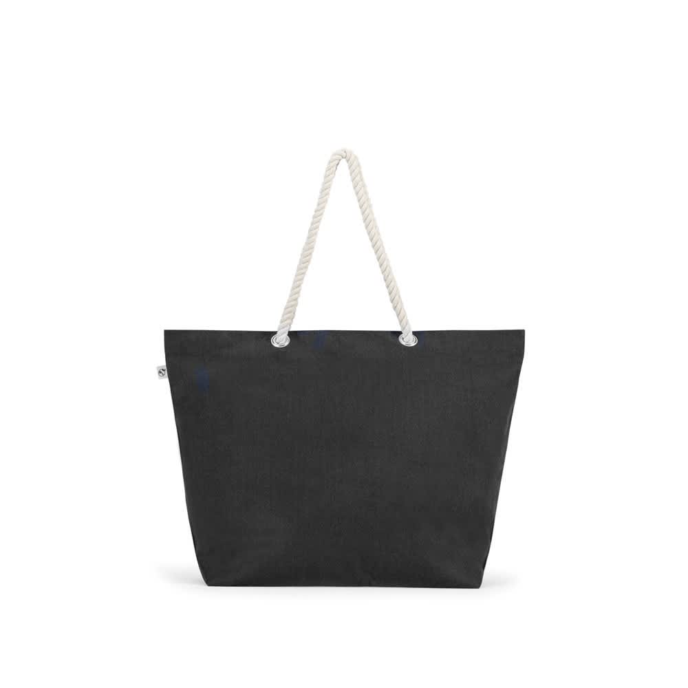 Athens – Beach bag in recycled cotton (70%) and recycled polyester (30%) (220 g/m²)