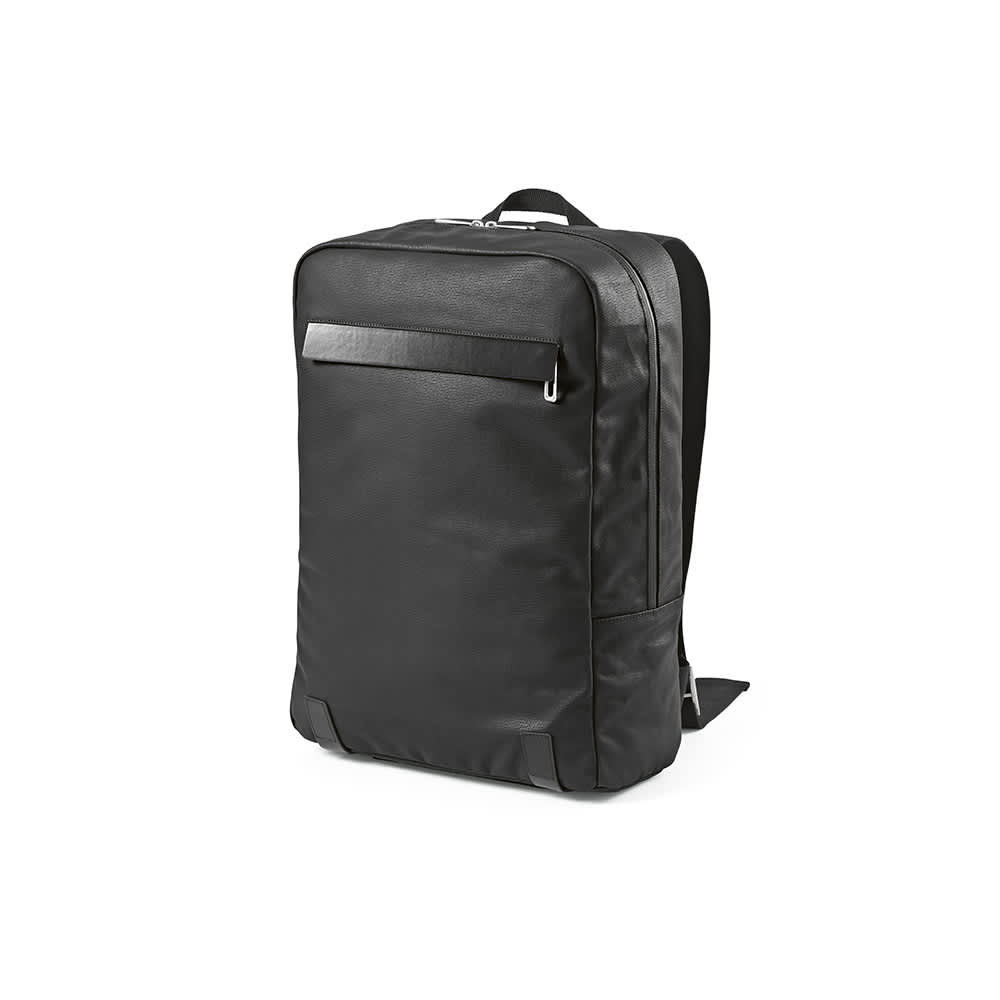 Vienna Backpack 23L rCotton 340gsm and rPU. Fits 17" Laptop promotional product