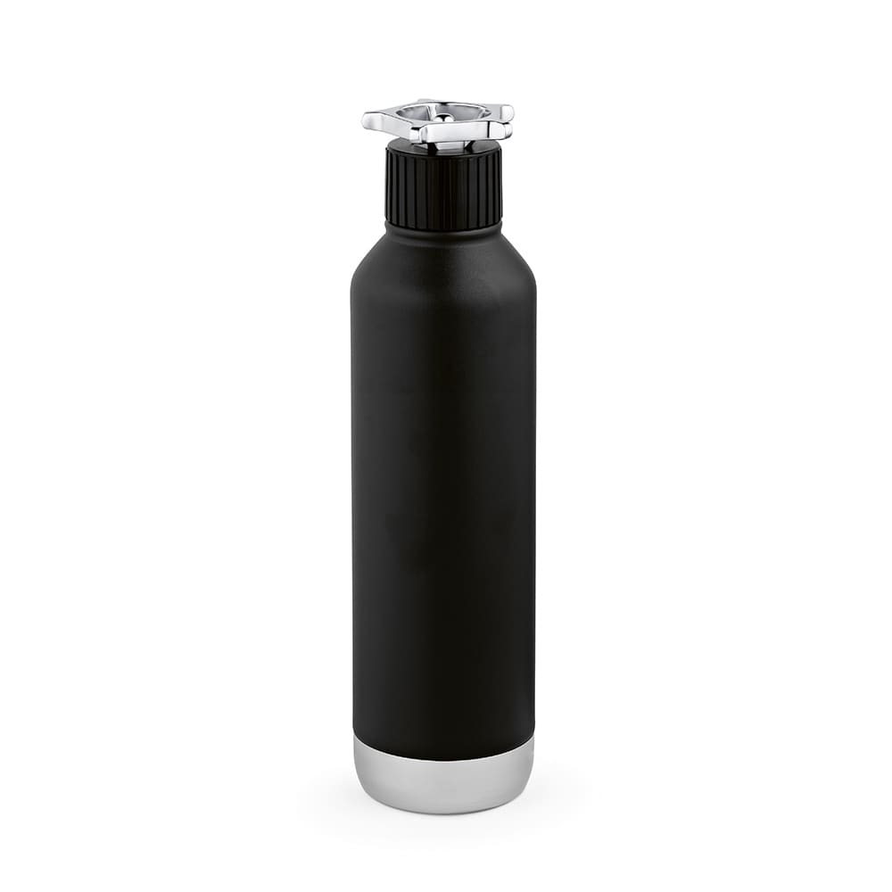 Spiglo Bottle rSS 780ml. Double wall and Leakproof. Wheel shaped lid promotional product