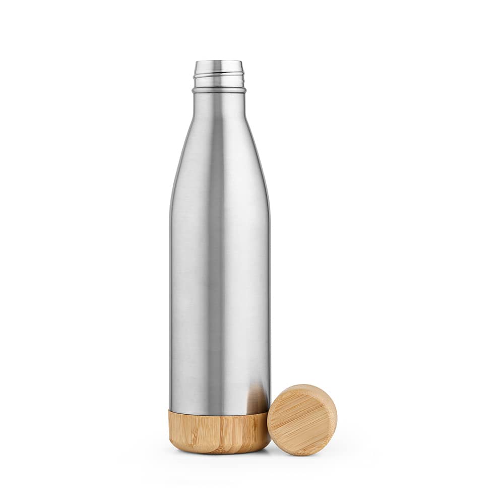 Congo Bottle rSS and Bamboo 780ml. Double wall and Leakproof promotional product