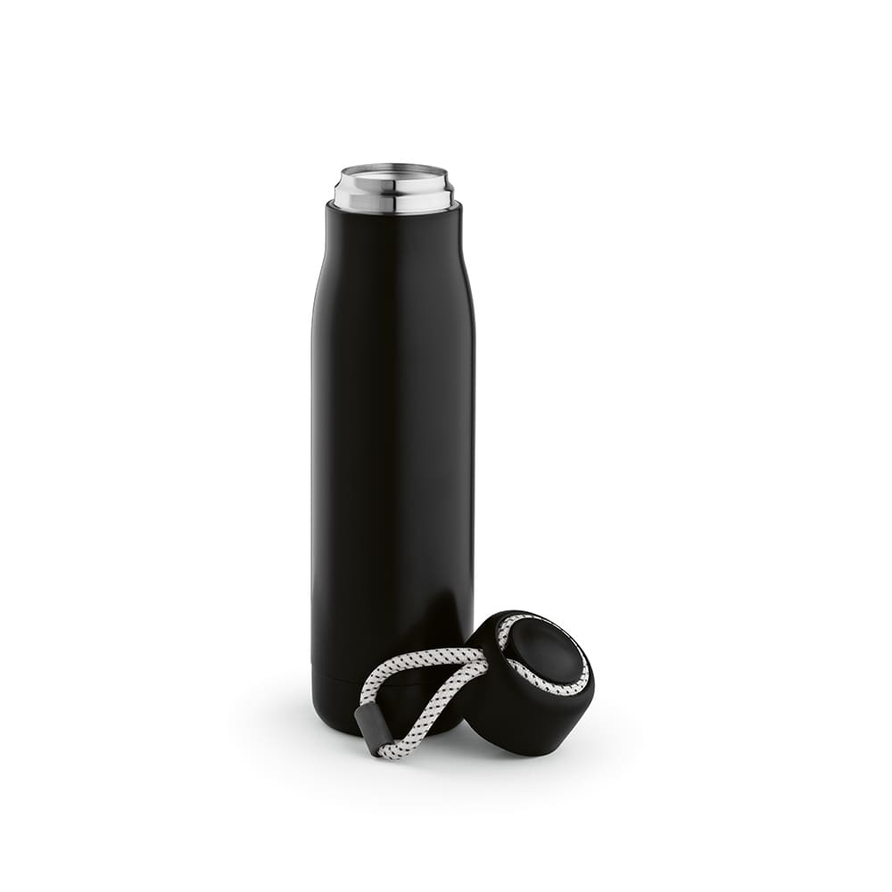 Lena Bottle rSS 570ml. Double wall and Leakproof. rPET handle promotional product