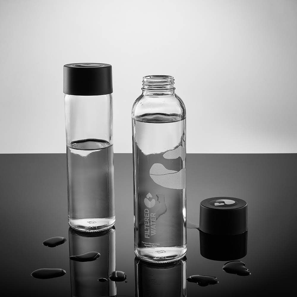 Nilo glass bottle with GPI lid. Made in Portugal promotional product
