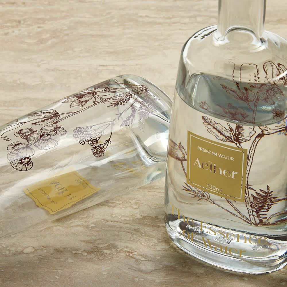 Arno glass bottle with GPI lid. Made in Portugal promotional product