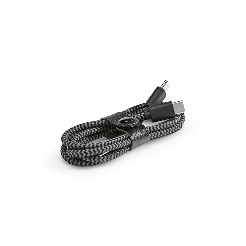 Koch Cable rPET. 1m USB-C to USB-C. Fast Charge promotional product