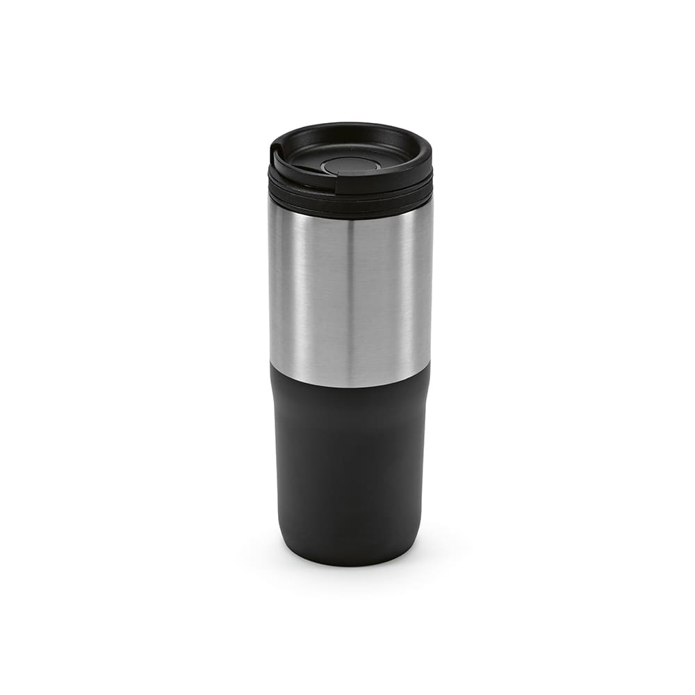 Orange Travel Cup rSS 600ml. Triple wall and Leakproof promotional product