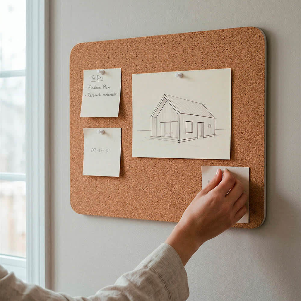 Torga cork memo board. Made in Portugal promotional product