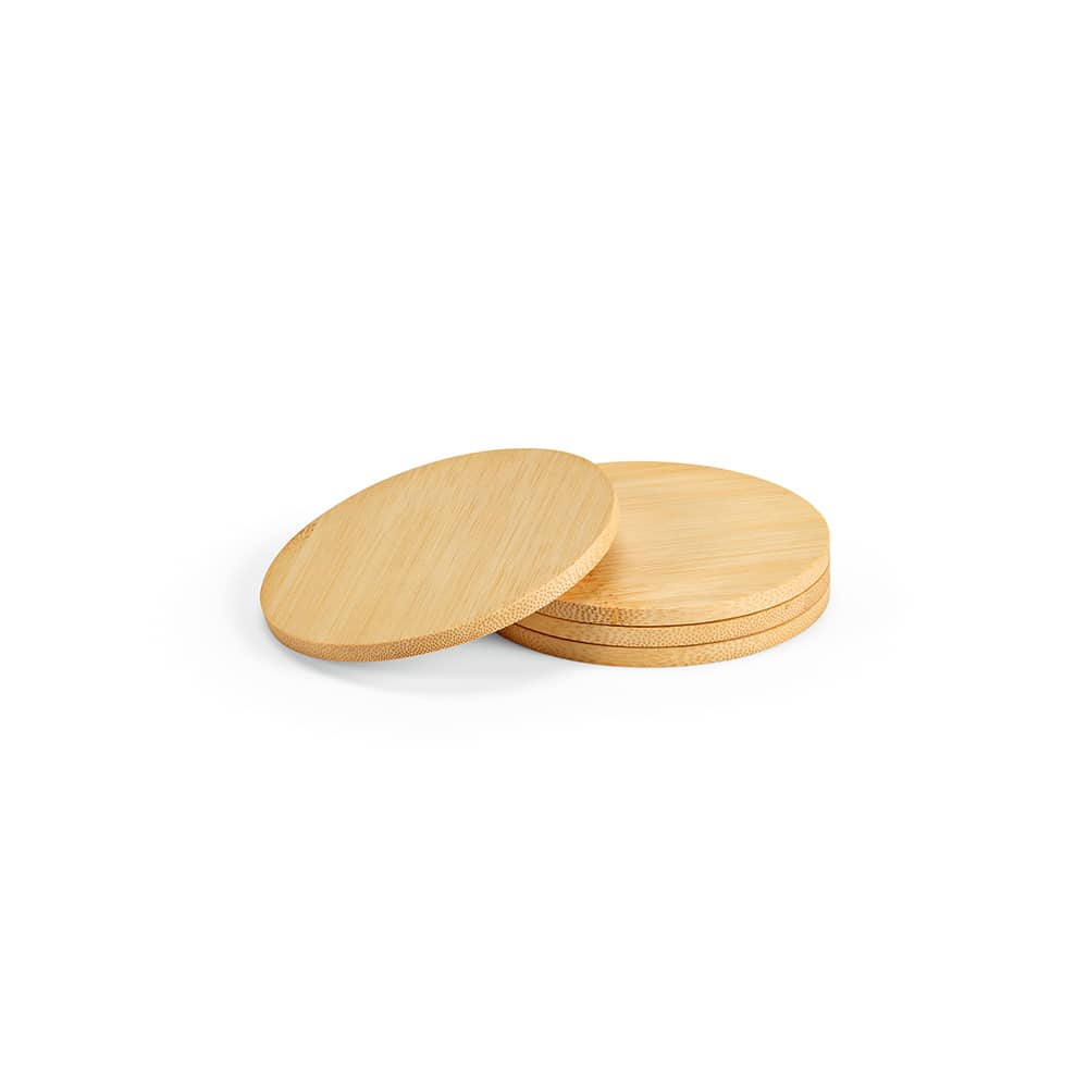 Christo Coasters Bamboo. Set of 4 promotional product