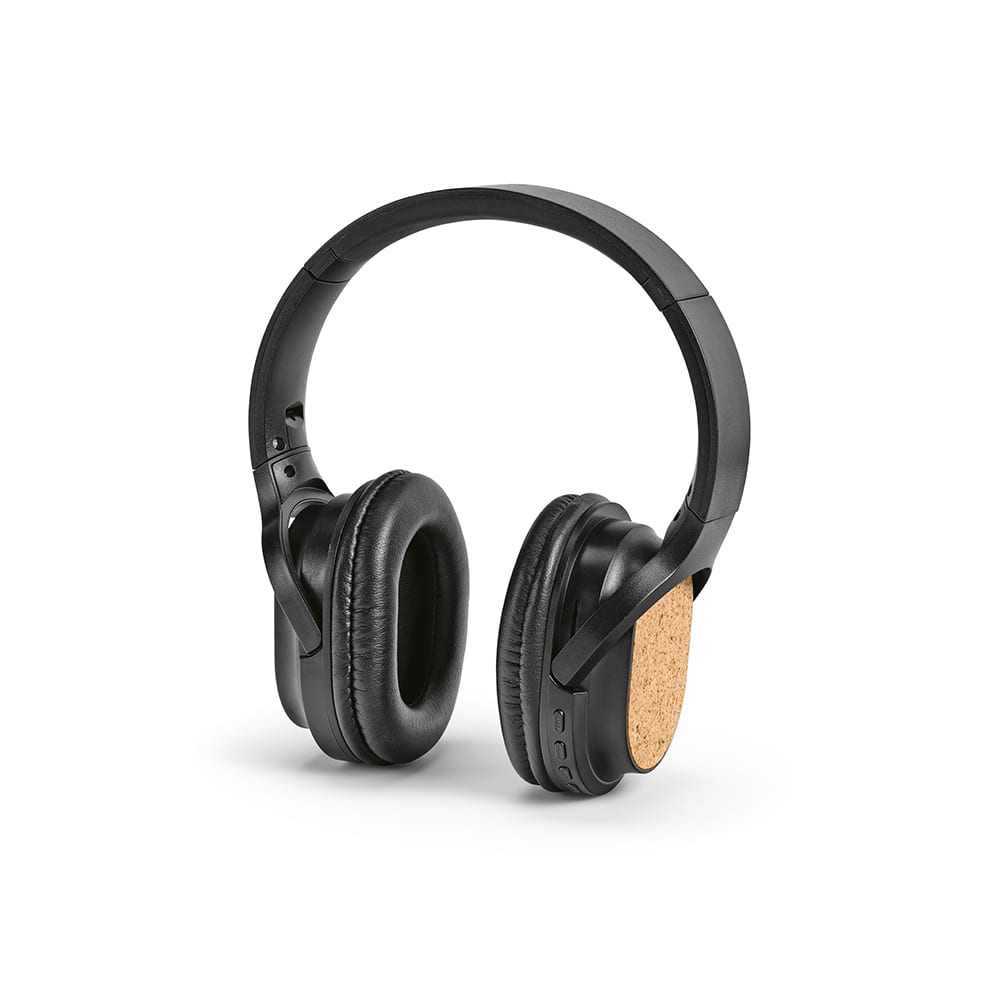 Faraday Headphones rABS and Cork 400mAh. 8h playtime promotional product