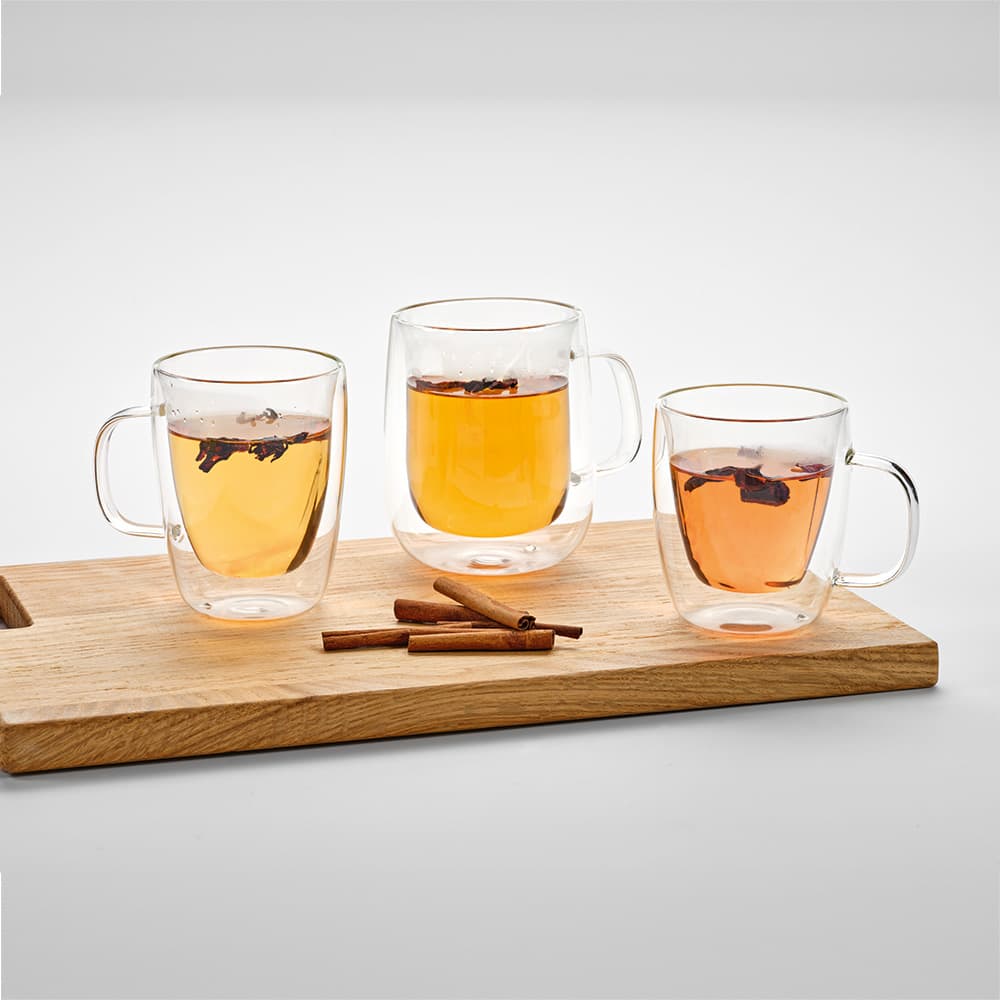 Elbe 350 Mug Borosilicate Glass 300ml promotional product
