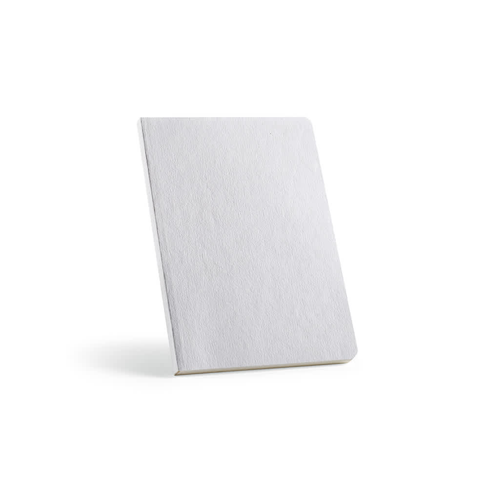 Verne A5 Notebook Cotton Rag cover. 80gsm recycled 196 pages promotional product