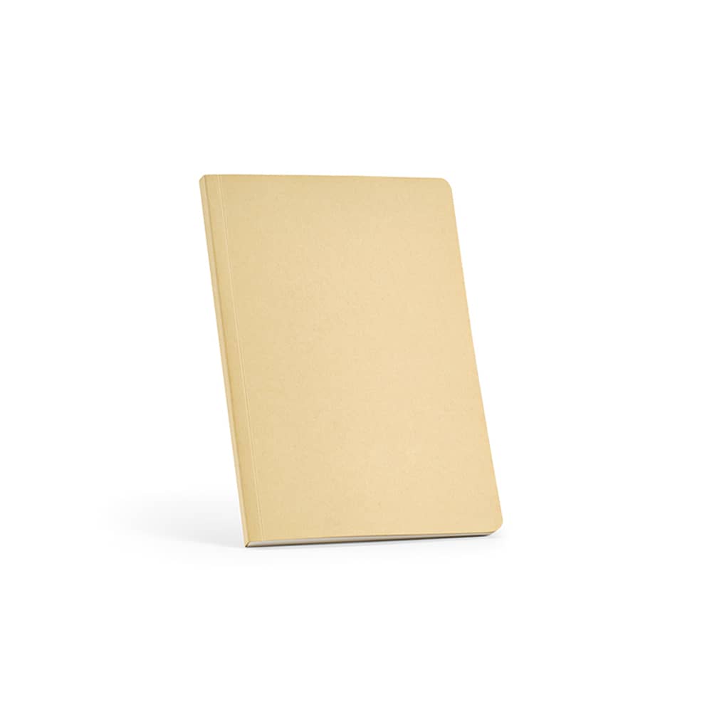 Cervantes A5 Notebook Bamboo Fibre. 70gsm recycled 196 pages promotional product