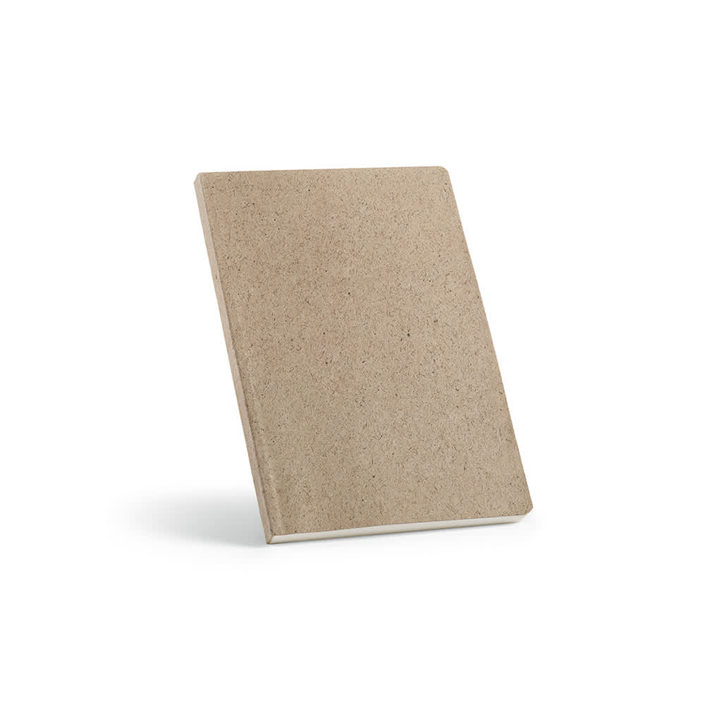 Chekhov A5 Notebook Tea Waste cover. 80gsm recycled 196 pages promotional product