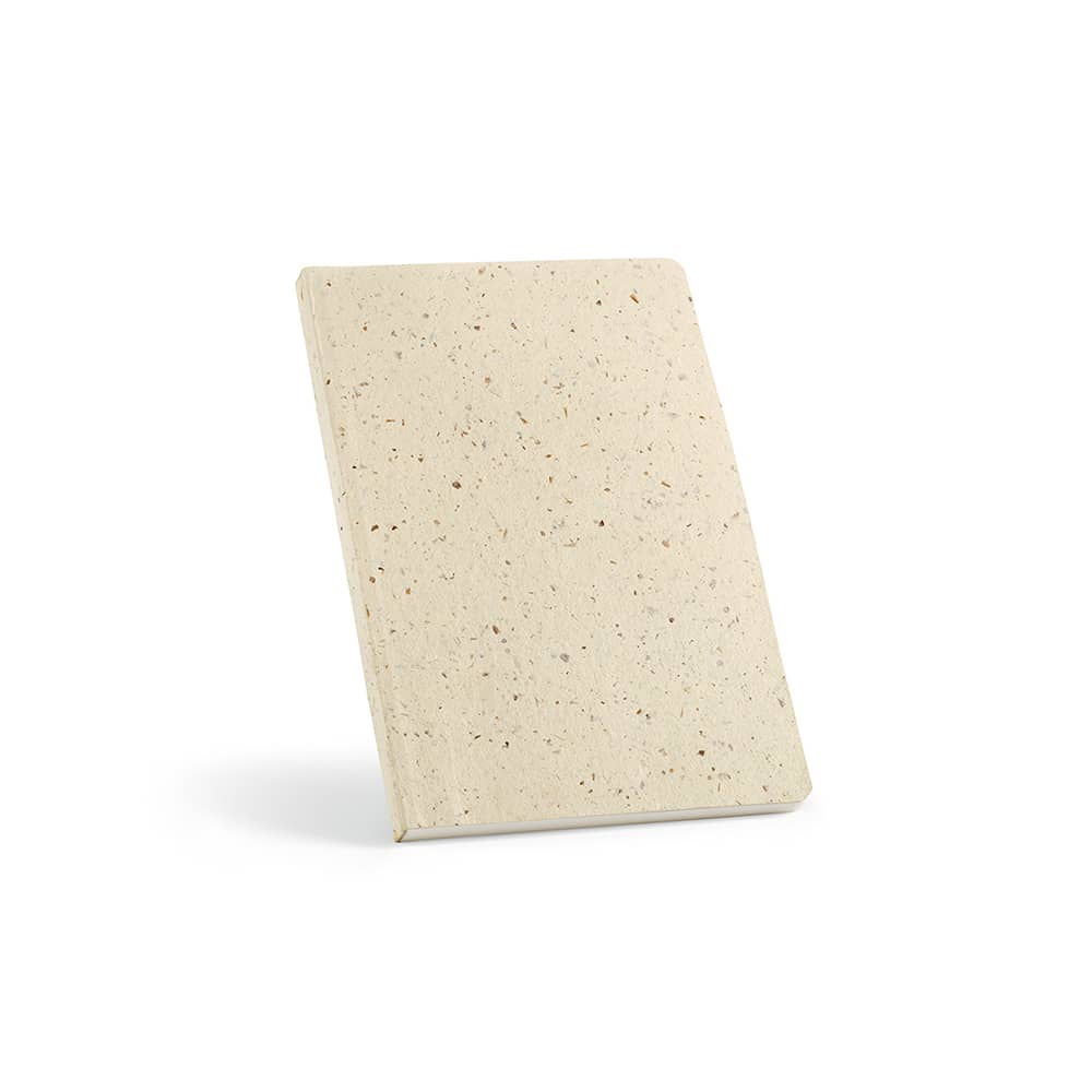 Chaucer A5 Notebook Beer Waste cover. 80gsm recycled 196 pages promotional product