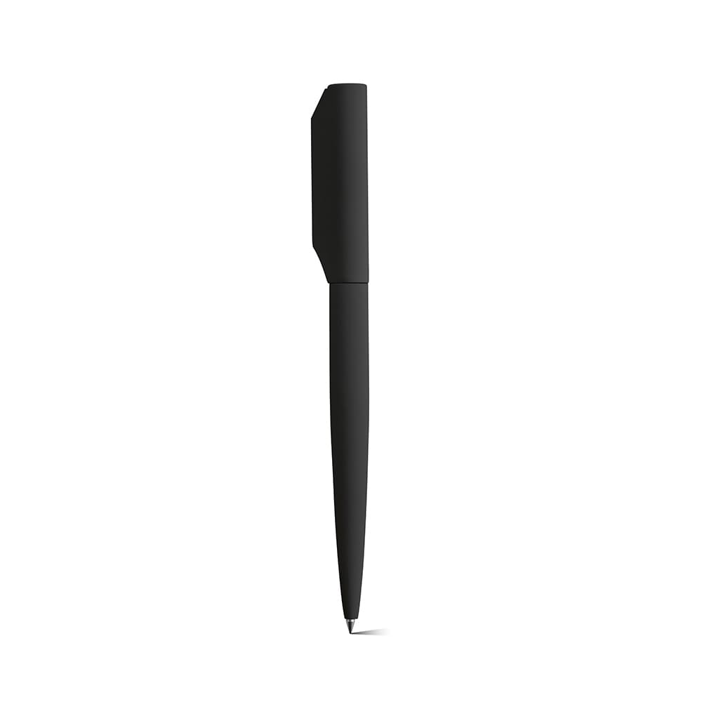 Rabelais Pen rAluminium. Black 1km Dokumental® ink promotional product