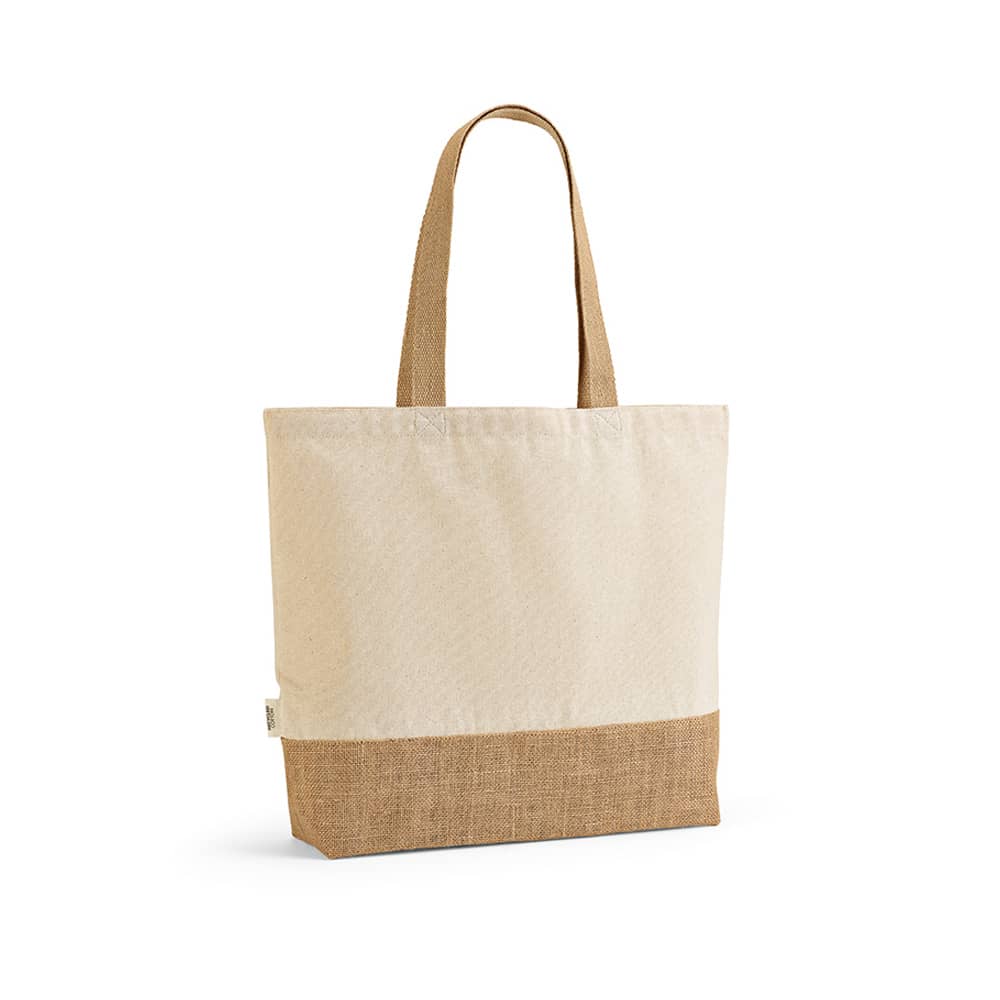 Mauna Kea Shopping Bag rCotton 220gsm and Jute 275gsm promotional product